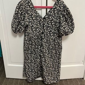 Zara floral girls dress